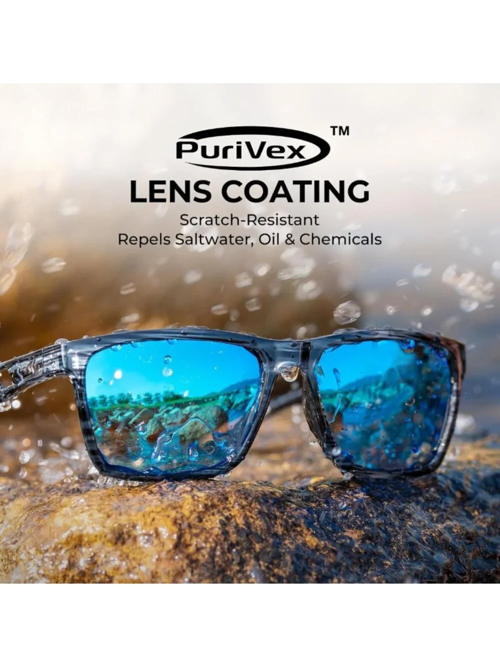 Polarized Sport Sunglasses for Men & Women | UV Protection, Lightweight, Durable